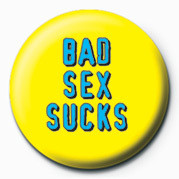 Button BAD SEX SUCKS