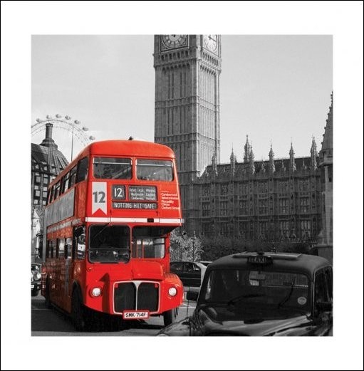 Kunstdruk Londen - Westminster