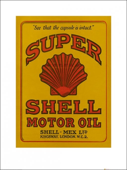 Umělecký tisk Shell - Adopt The Golden Standard, 1926