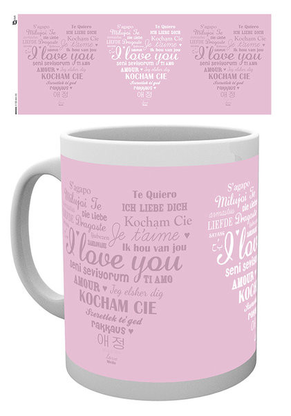 Tazza I Love You Heart