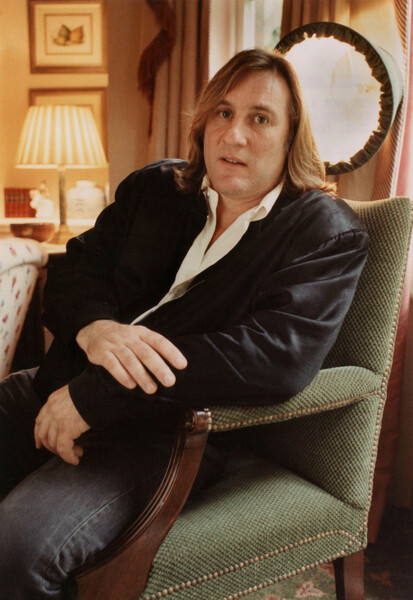 Fotografie French Actor Gerard Depardieu, 26.7 × 40 cm