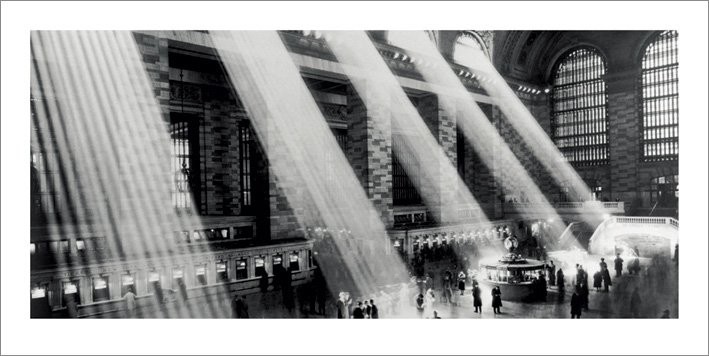 Umělecký tisk New York - Grand central terminal