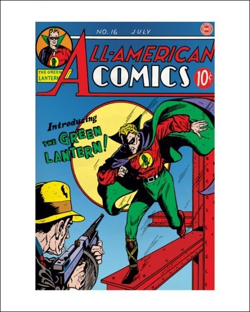 Umělecký tisk Green Lantern