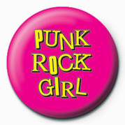 Button PUNK - PUNK ROCK GIRL