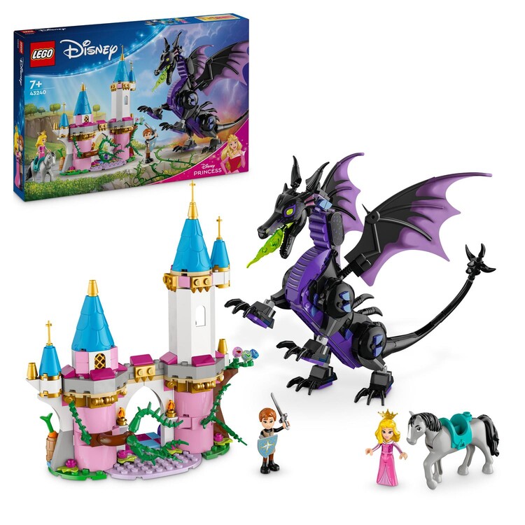 LEGO Disney and Pixar - Zloba v dračí podobě 43240