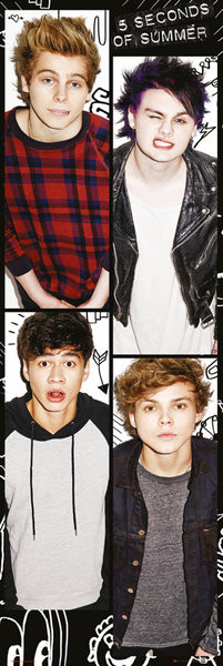 Poster 5 Seconds Of Summer - Band