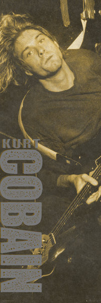Poster Kurt Cobain - Brown