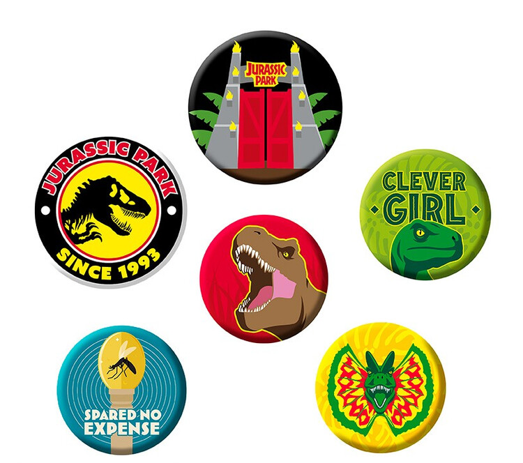 Speldjesset Jurassic Park - Icons