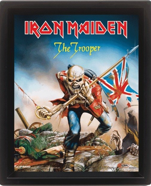 3D Poster Iron Maiden - The Trooper