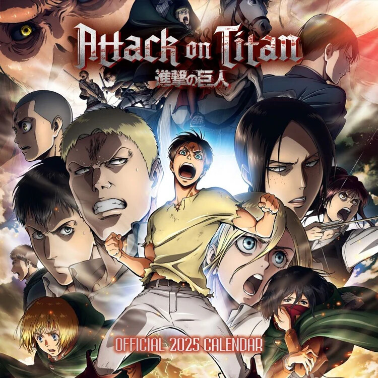 Naptár 2027 Attack On Titan