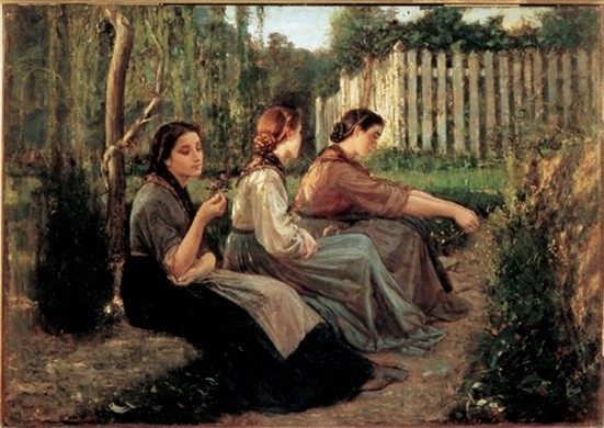 Umělecký tisk Confidenze, 1868