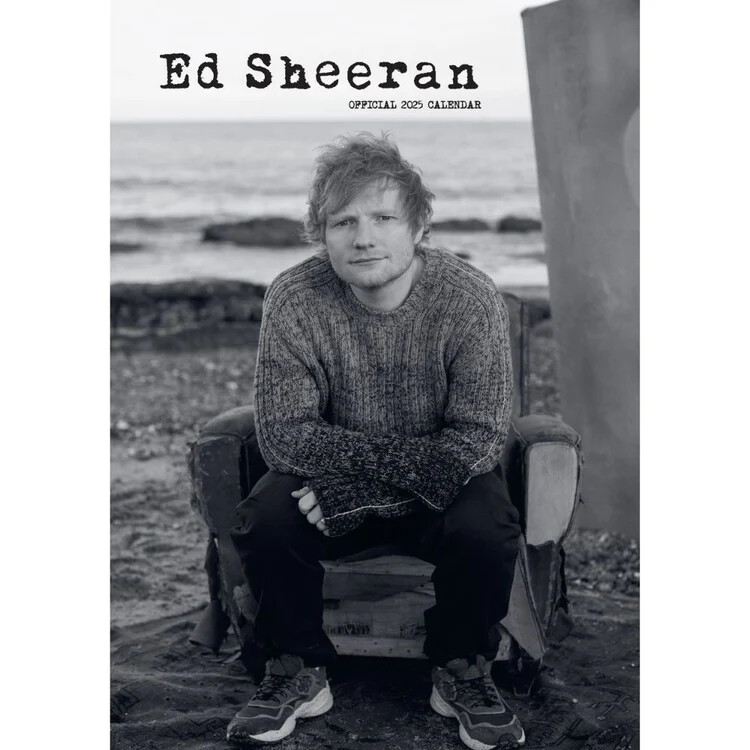 Naptár 2027 Ed Sheeran