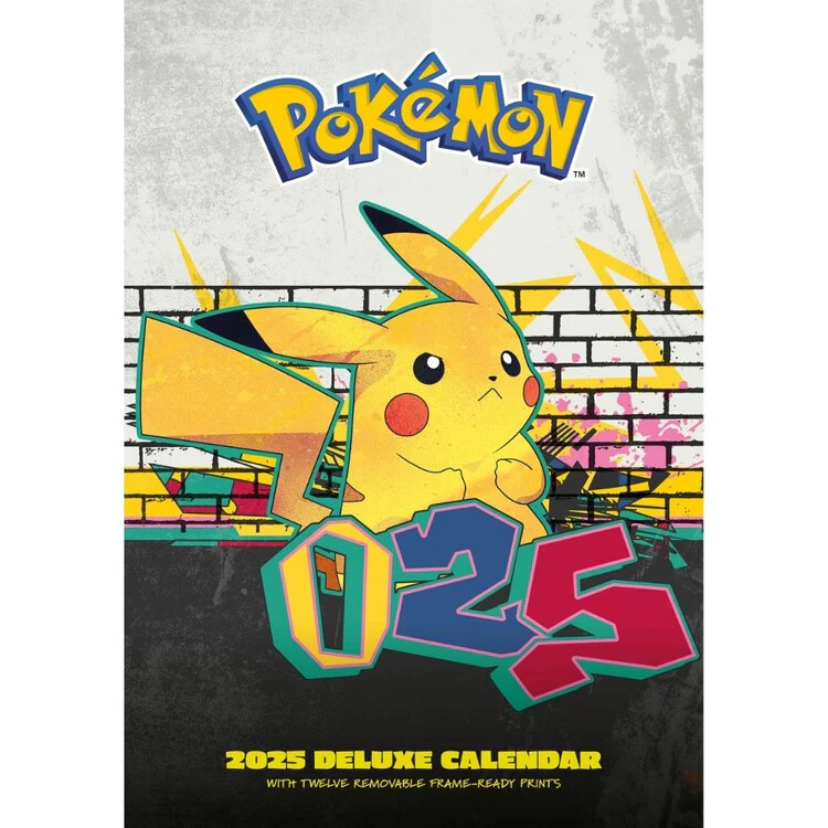 Naptár 2027 Pokemon