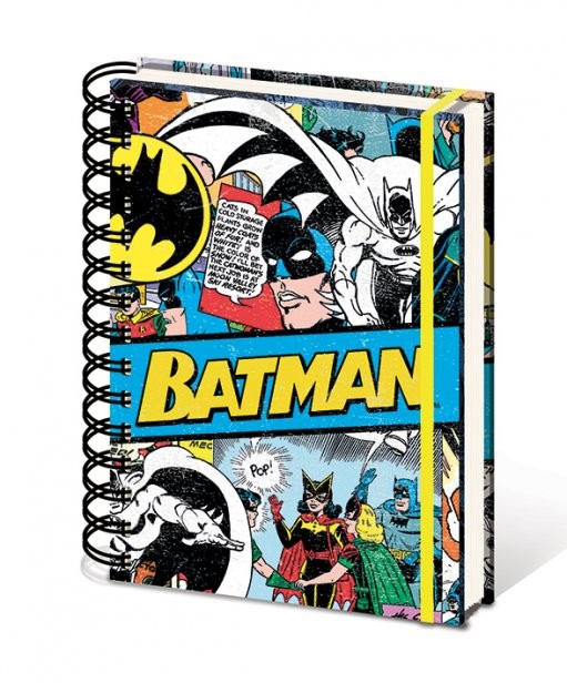 Zápisník DC Comics A5 notebook - Batman Retro