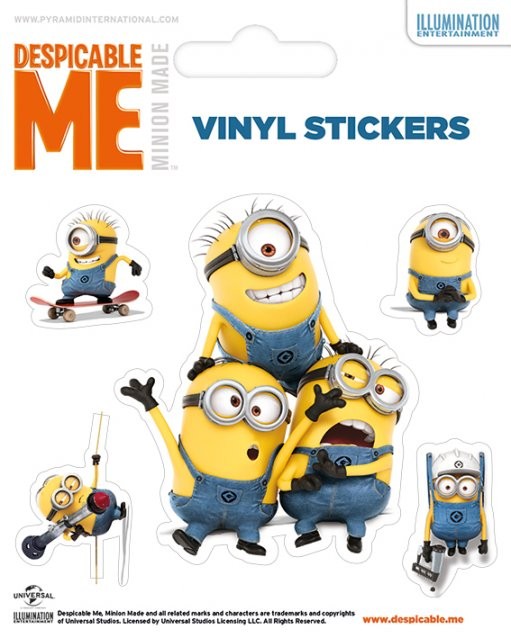 Sticker Minions (Despicable Me) - Minions Doing
