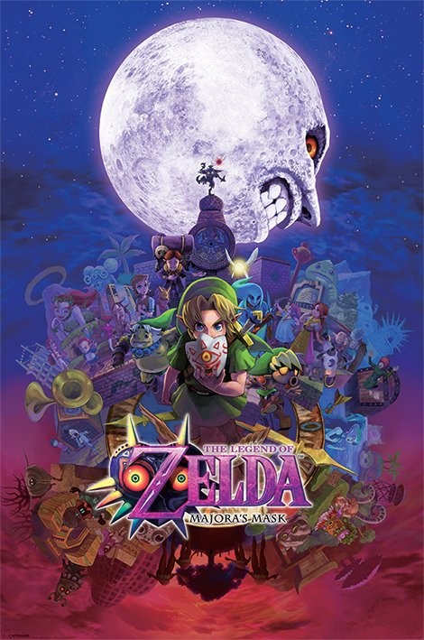 Plakát, Obraz - The Legend Of Zelda - Majora's Mask, 61x91.5 cm