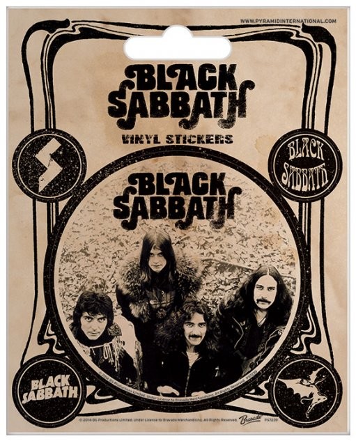 Samolepky Black Sabbath - Vintage
