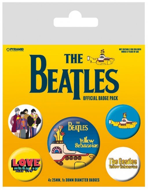 Speldjesset The Beatles - Yellow Submarine