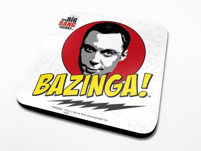 Coaster The Big Bang Theory - Bazinga
