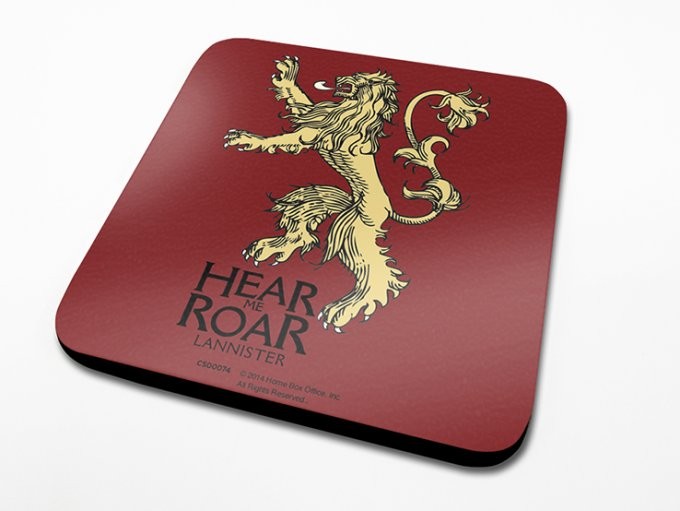 Sottobicchiere Il Trono di Spade - Lannister