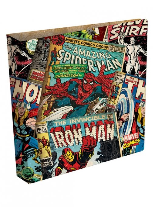 Notizbuch Marvel - retro Das Ringbuch A4