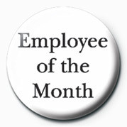Button EMPLOYEE OF THE MONTH