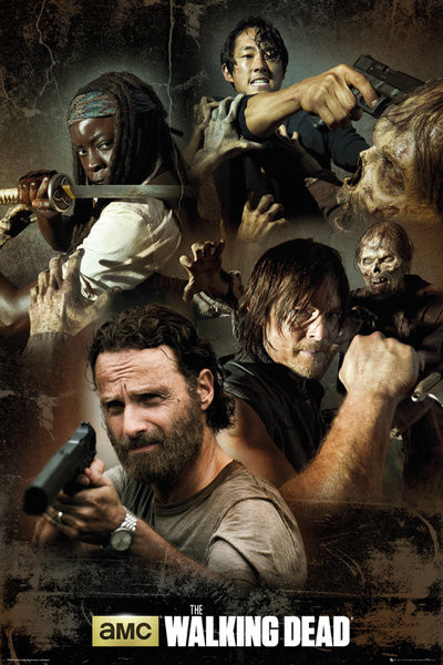 Poster The Walking Dead - Collage