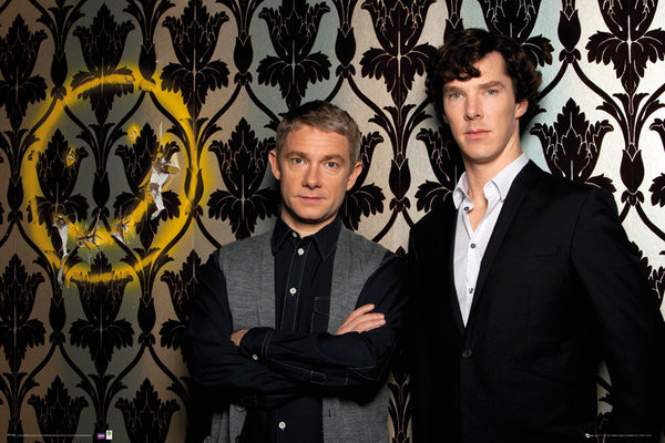Poster Sherlock - Smiley
