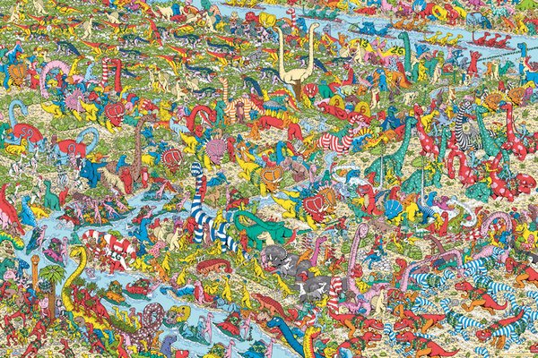 Plakát Kde je Wally? - Jurassic Games