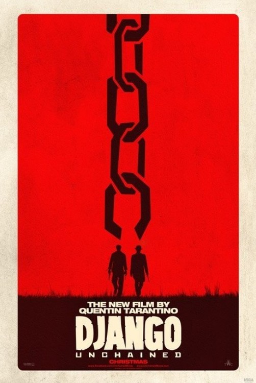Innrammet plakat Django - unchained