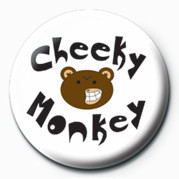 Kitűző CHEEKY MONKEY