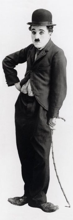 Gerahmte Poster Charlie Chaplin - tramp