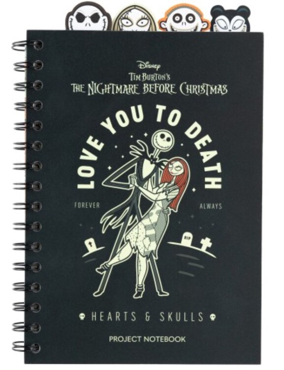 Zápisník Nightmare Before Christmas - Love You To Death