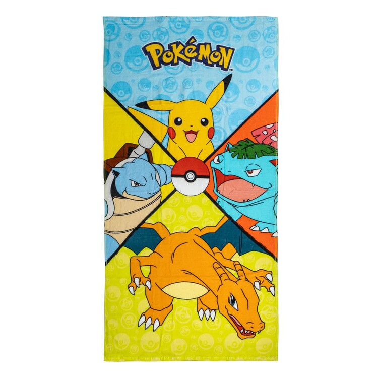 Badhanddoek Pokemon - Starters