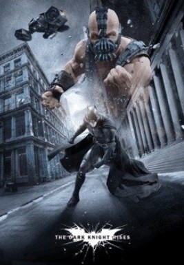 Gerahmte Poster Batman Dark Knight Rises