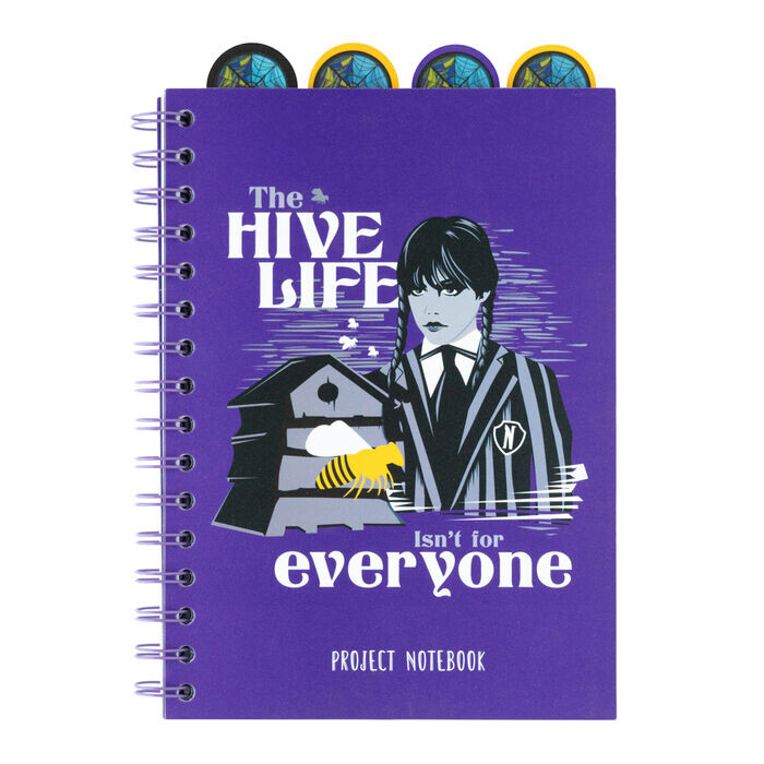 Levně Zápisník Wednesday - The Hive Life is not for Everyone, A5