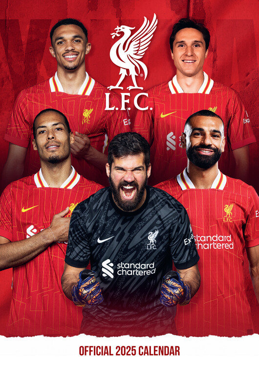 Naptár 2027 FC Liverpool