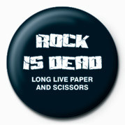 Kitűző ROCK IS DEAD