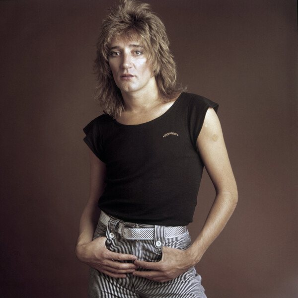 Plakát, Obraz - Rod Stewart, 40 × 40 cm
