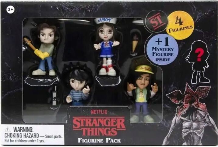 Figuur Stranger Things collection - Steve, Mike, Robin, Argyle