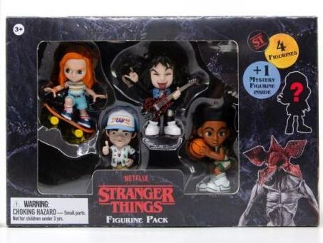 Statuetta Stranger Things collection - Lucas, Eddie, Max, Dustin