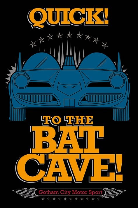 Poster Batman - To The Bat Cave