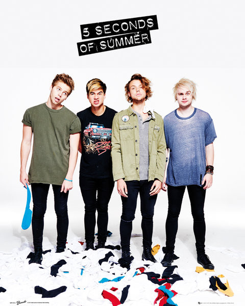Poster 5 Seconds of Summer - Clothes