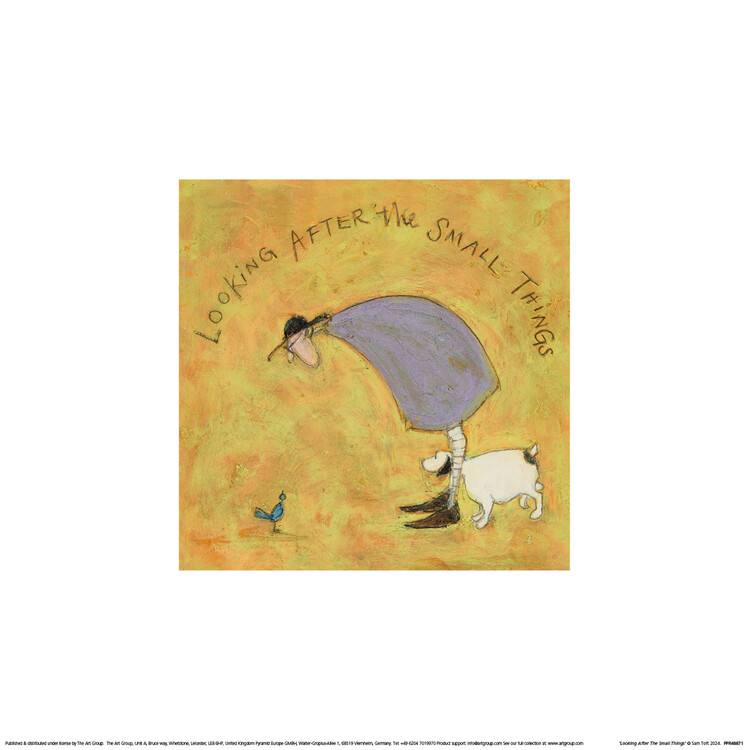 Druk artystyczny Sam Toft - Looking After The Small Things