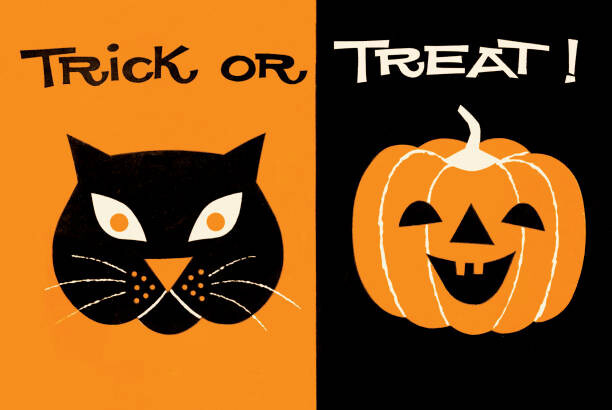 Levně Plakát, Obraz - Trick or treat, CSA Images, 40 × 26.7 cm