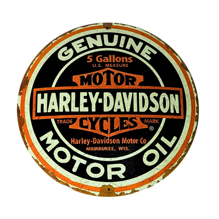 Metalskilt Harley-Davidson
