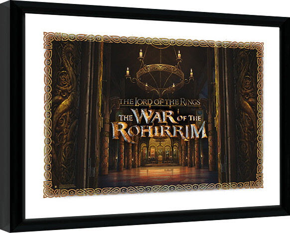 Obraz na zeď - The Lord of the Rings: The War of Rohirrim - Throne, 44.5 × 34.3 cm