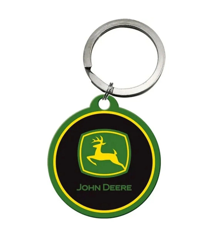 Levně Klíčenka John Deere - Logo