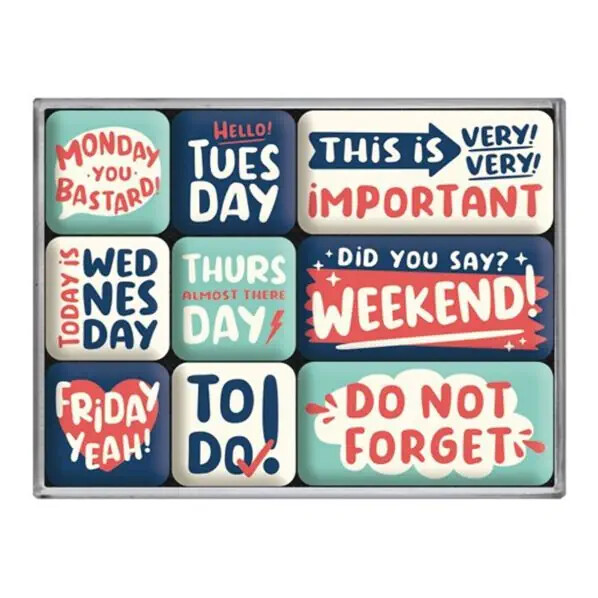 Aimant Happy Week