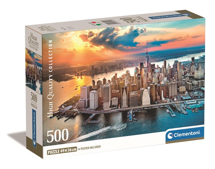Puzzle Compact Box - New York, 500 ks
